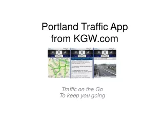 Portland Traffic App from KGW