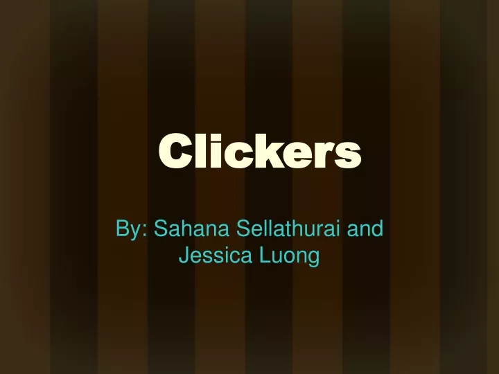 clickers