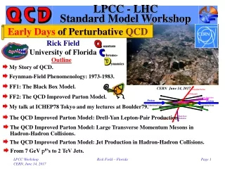 LPCC - LHC  Standard Model Workshop