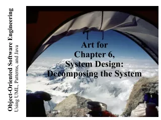 Art for Chapter 6, System Design: Decomposing the System