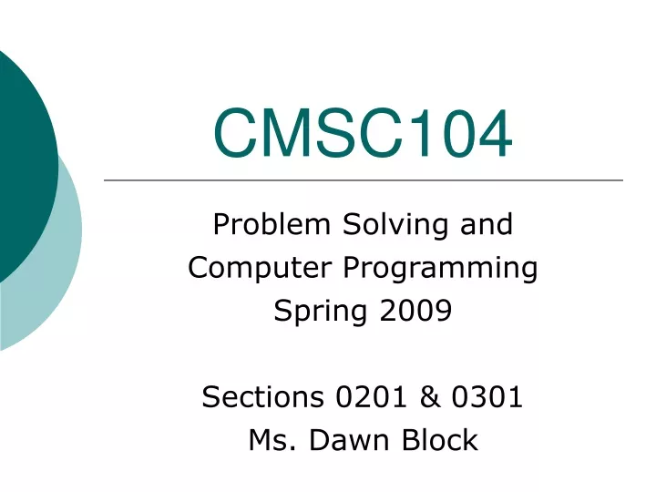 cmsc104