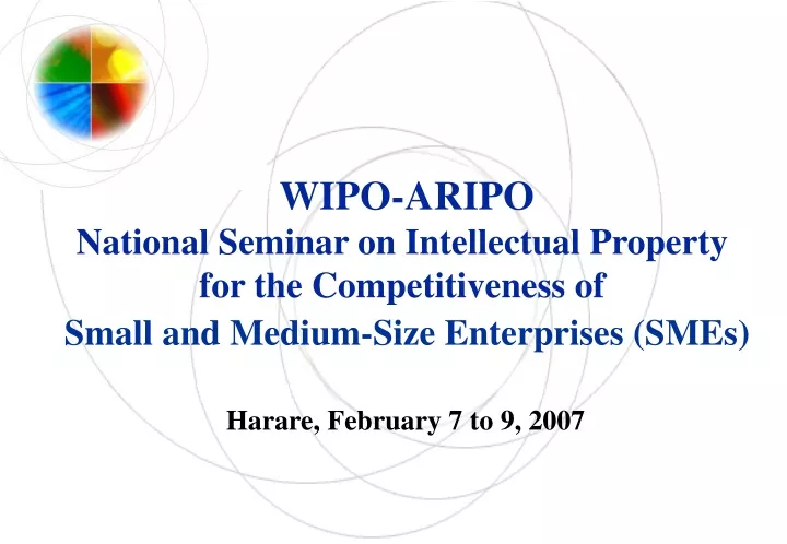 wipo aripo national seminar on intellectual
