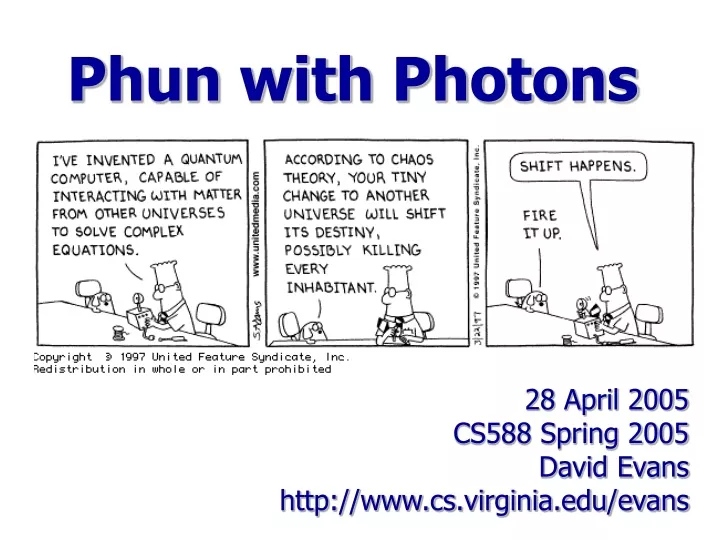 phun with photons