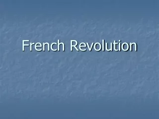 French Revolution