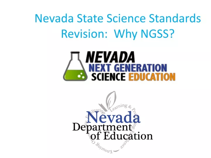 nevada state science standards revision why ngss