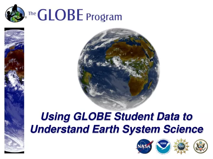 using globe student data to understand earth