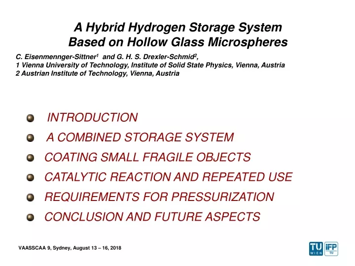 a hybrid hydrogen storage system based on hollow glass microspheres
