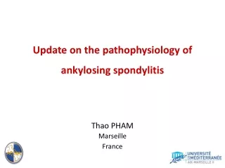 Update on the  pathophysiology  of  ankylosing spondylitis