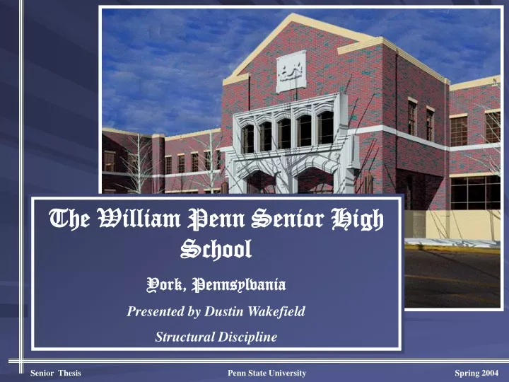 the william penn senior high school york