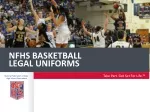 Nfhs  basketball legal uniforms