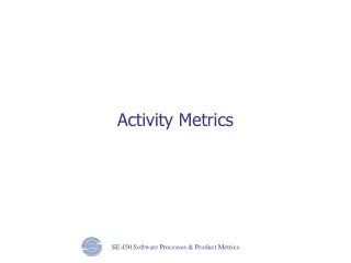 Activity Metrics