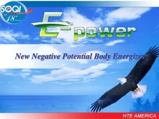 New Negative Potential Body Energizer
