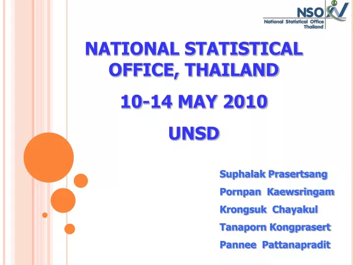 national statistical office thailand