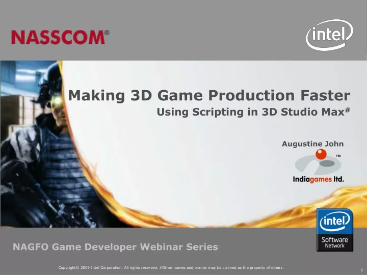 making 3d game production faster using scripting in 3d studio max