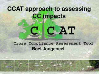 CCAT approach to assessing CC impacts