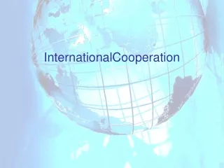 InternationalCooperation