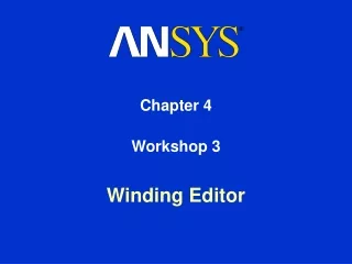 Winding Editor