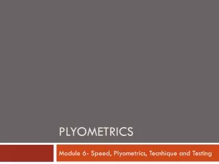 Plyometrics
