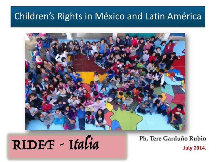 children s rights in m xico and latin am rica