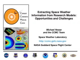 Extracting Space Weather Information from Research Models: Opportunities and Challenges