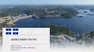 Québec energy sector