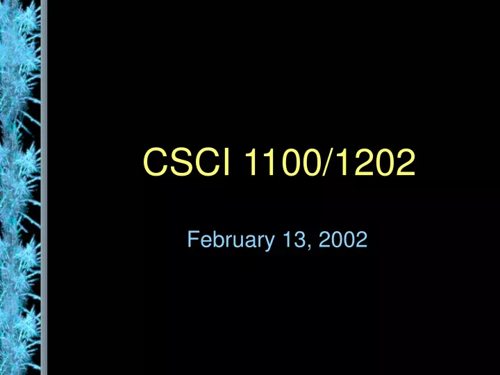 csci 1100 1202