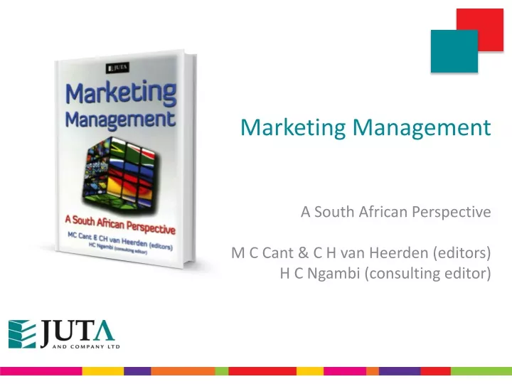 marketing management