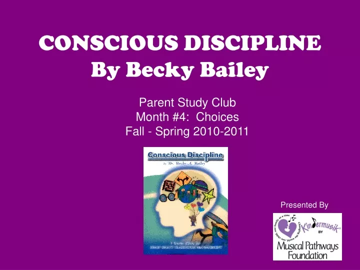conscious discipline by becky bailey