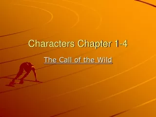 Characters Chapter 1-4