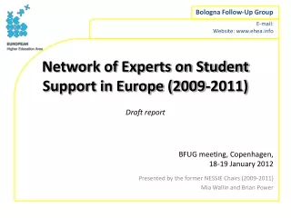 Network of Experts on Student Support in Europe (2009-2011)