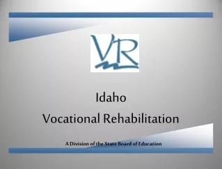 Idaho  Vocational Rehabilitation