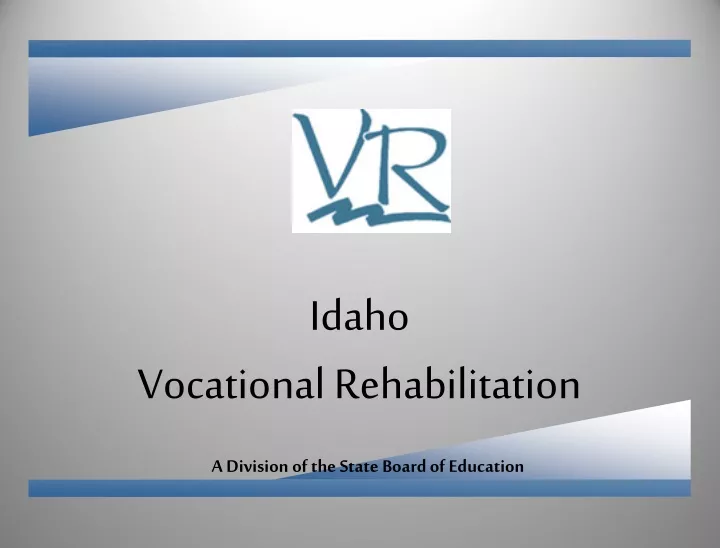 idaho vocational rehabilitation