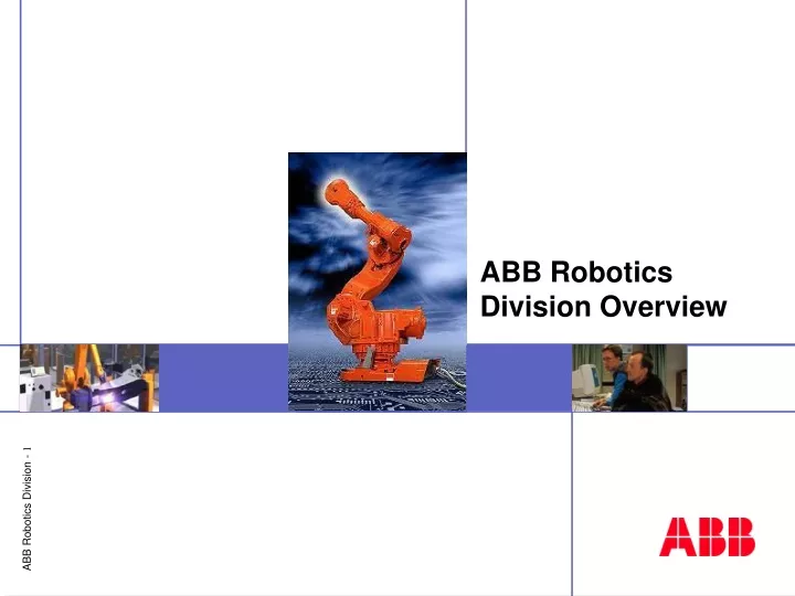 abb robotics division overview