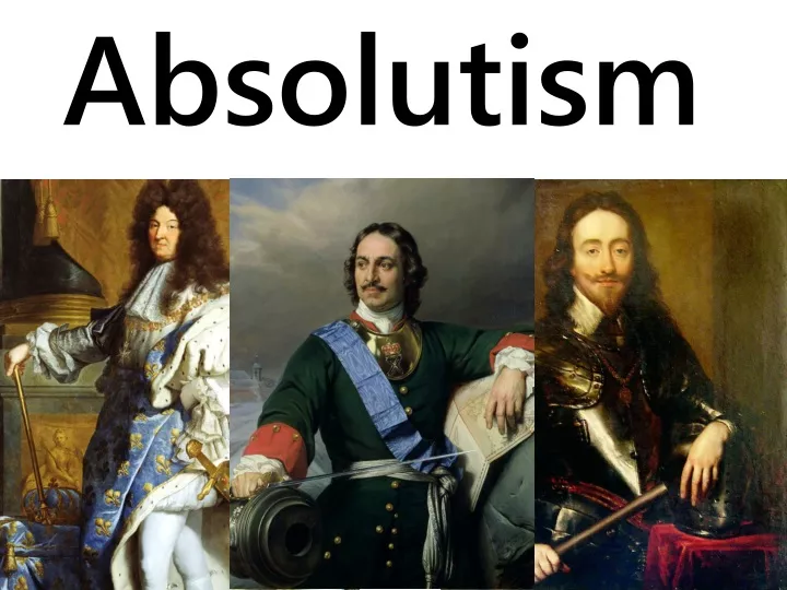 absolutism