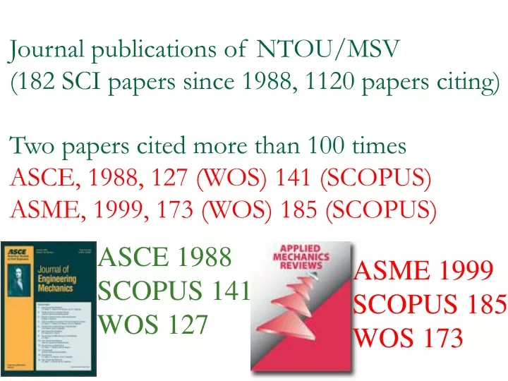 journal publications of ntou msv 182 sci papers