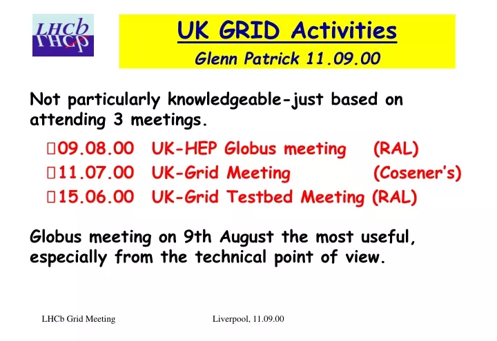 uk grid activities glenn patrick 11 09 00