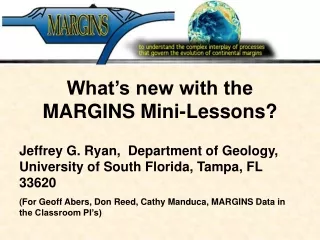 What’s new with the MARGINS Mini-Lessons?