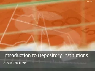 Introduction to Depository Institutions