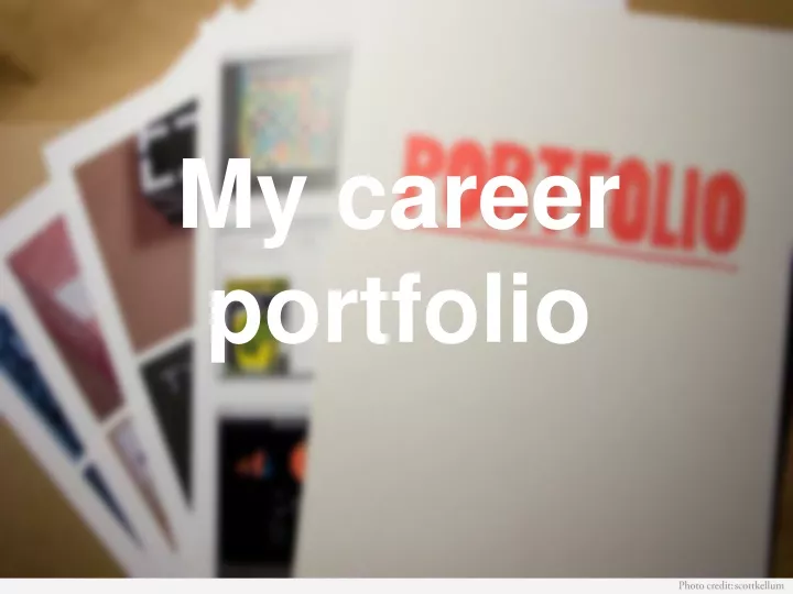 my career portfolio