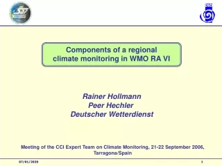 Rainer Hollmann Peer Hechler  Deutscher Wetterdienst
