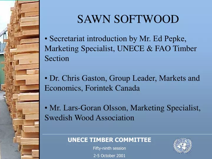 sawn softwood