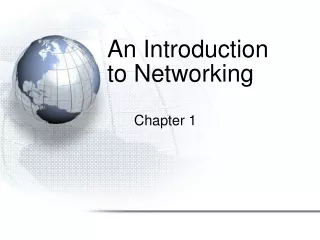An Introduction to Networking