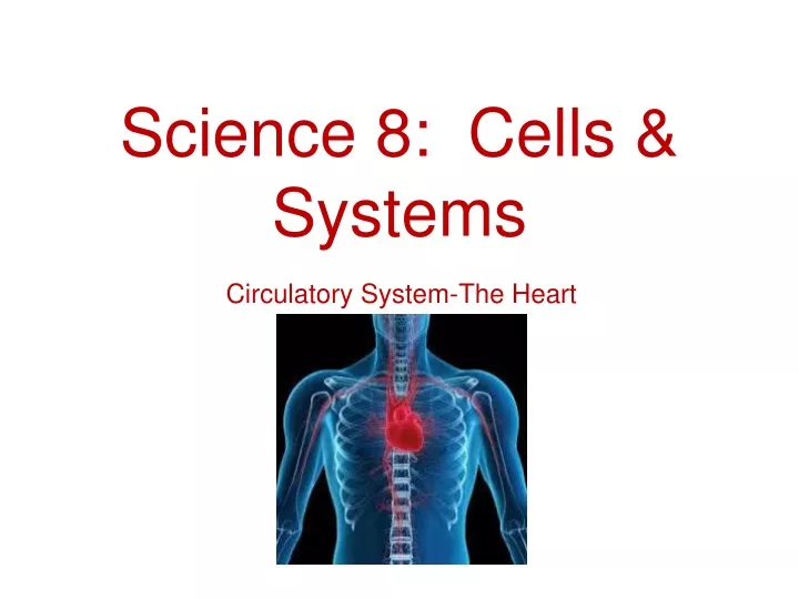 science 8 cells systems
