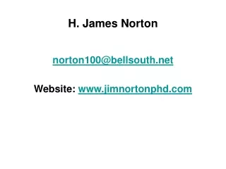 H. James Norton