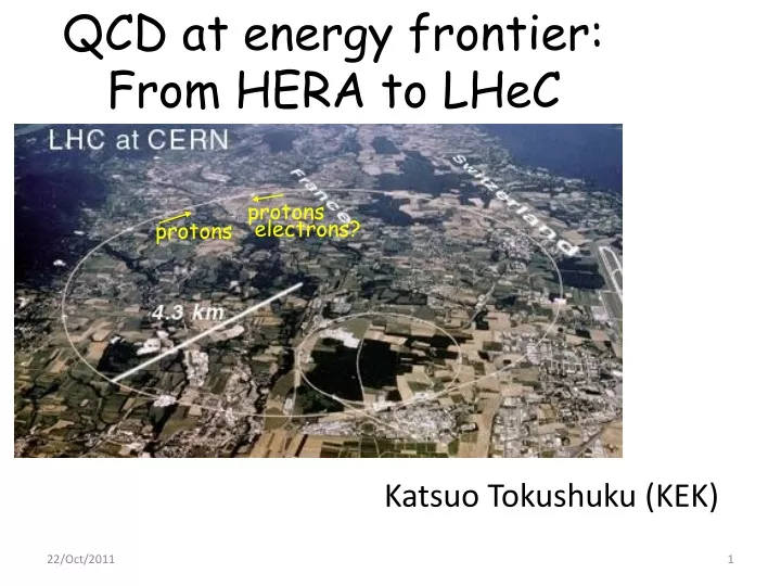 qcd at energy frontier from hera to lhec