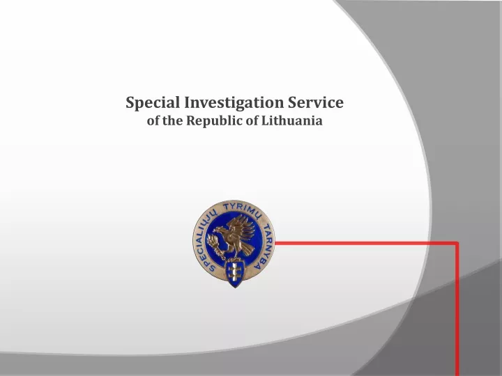 special investigation service of the republic