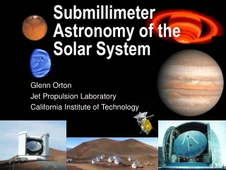 Submillimeter Astronomy of the Solar System