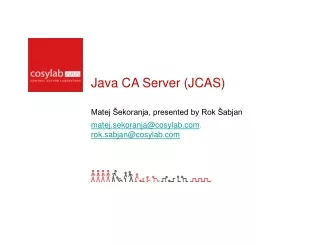 Java CA Server (JCAS)