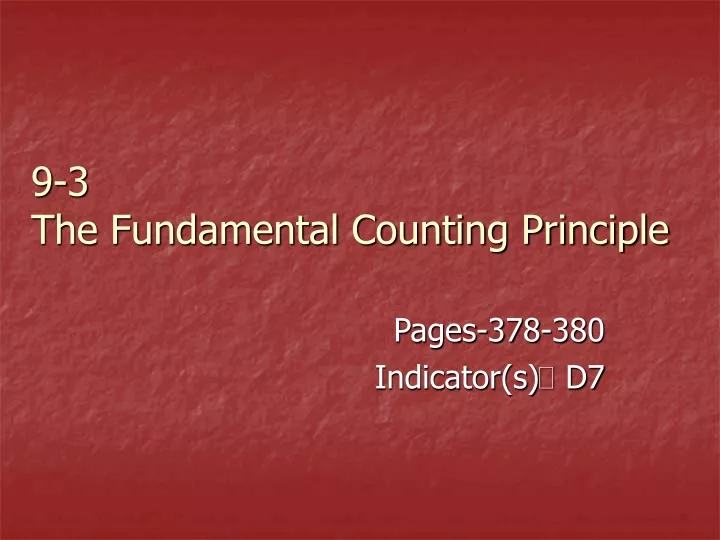 9 3 the fundamental counting principle