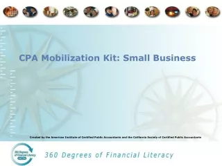 CPA Mobilization Kit: Small Business